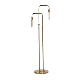 LH Home Skye Brass Elevate Floor Lamp