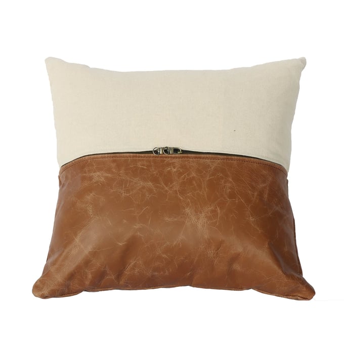 LH Home Notting Hi Brown Sand Two Tone Decorative Pillow LHI-SNH-70-TTD