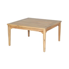 LH Home Sonoma Brown Outdoor Square Coffee Table