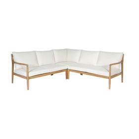 LH Home Sonoma Cream Outdoor L Shaped Sectional