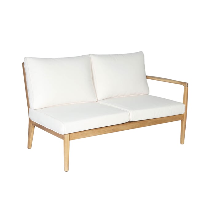 LH Home Sonoma Cream Outdoor Right Arm Sofa LHI-SOM047-RHF-SOFA