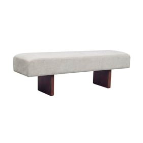 LH Home Francesca Oatmeal Sand Bench