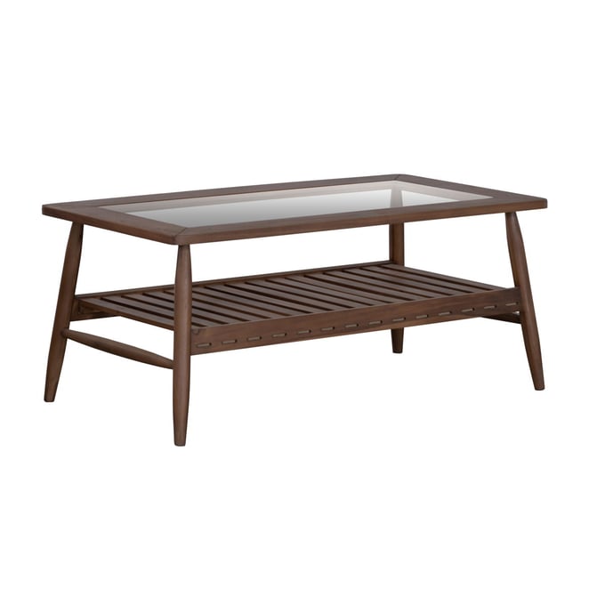 LH Home Vineyard Brown Outdoor Rectangular Coffee Table LHI-VNY032