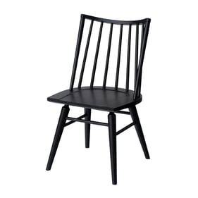 2 LH Home Weston Black Dining Chairs