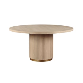 Lilola Home Caspian Oak 59 Inch Dining Table