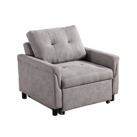 Lilola Home Hannah Gray Convertible Armchair