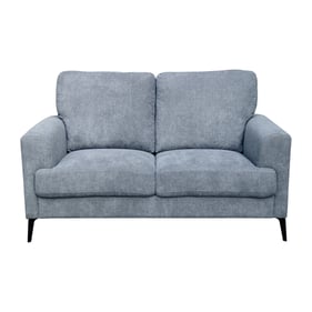 Lilola Home Jackson Gray Fabric Loveseat