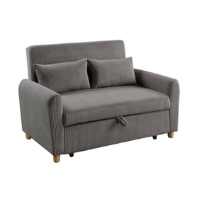 Lilola Home Justine Brown Convertible Sleeper Loveseat