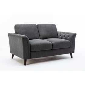 Lilola Home Stanton Dark Gray Loveseat