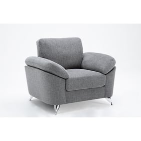 Lilola Home Villanelle Light Gray Chair