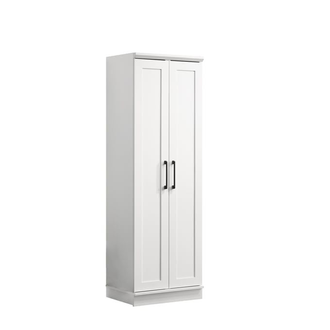 Lilola Home Evelyn White Sleek Storage Cabinet LILO-96002