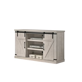 Lilola Home Asher Dusty Gray 54 Inch Wide TV Stand