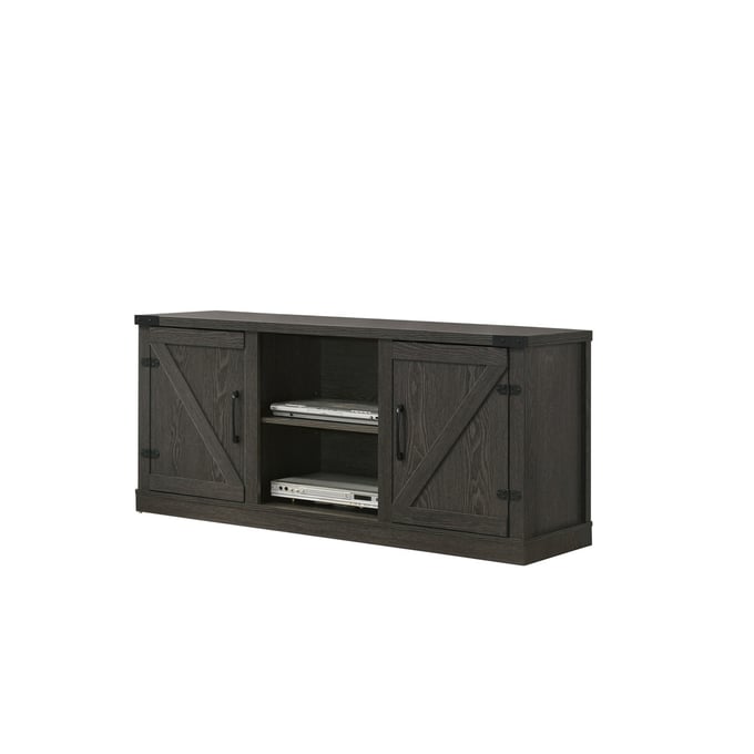 Lilola Home Salma Dark Gray 58 Inch Wide TV Stand LILO-97007