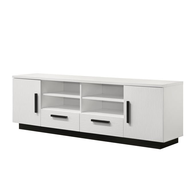 Lilola Home Matilda White TV Stand LILO-97030