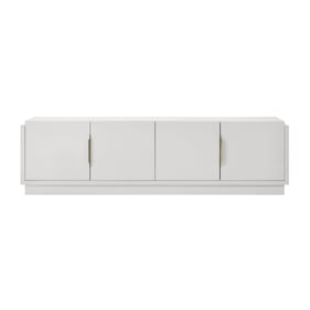 Lilola Home Palmer White TV Stand