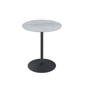 Lilola Home Circa Gray Marble End Table