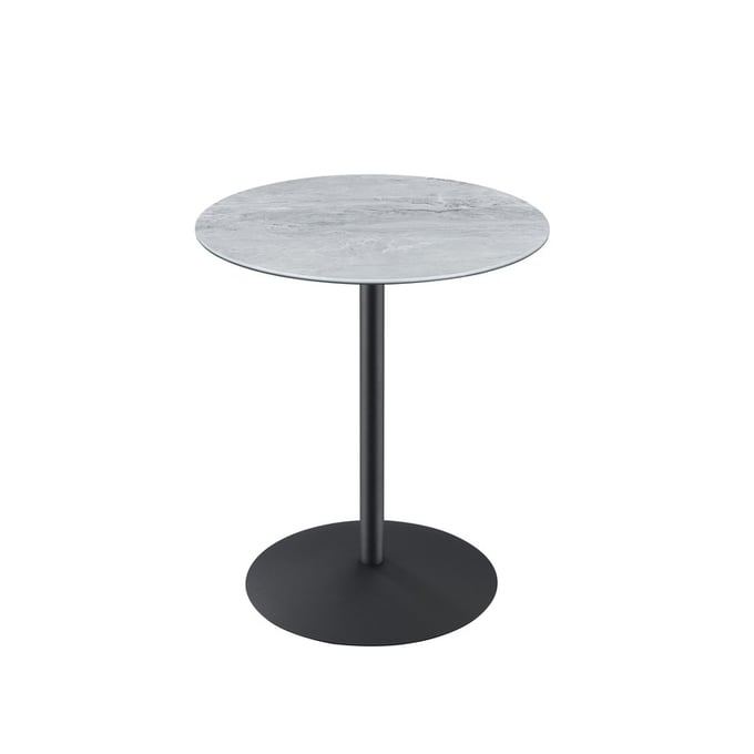 Lilola Home Circa Gray Marble End Table LILO-98025