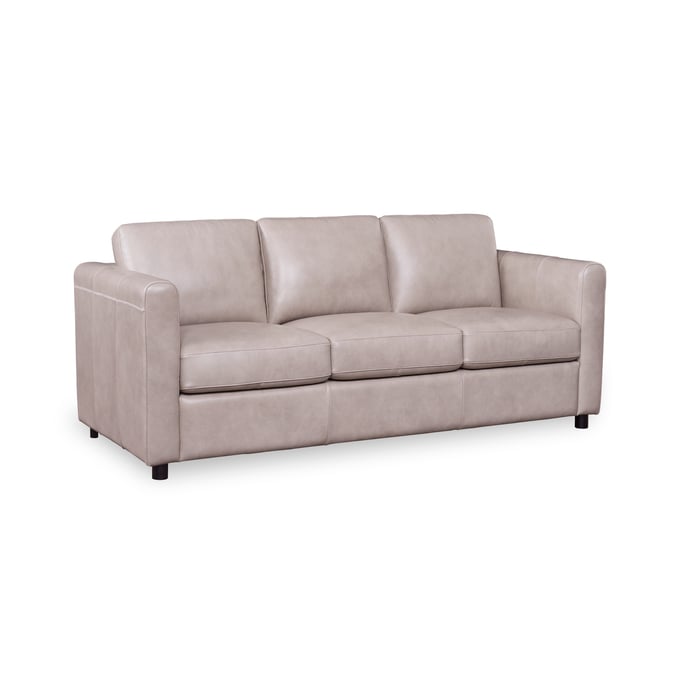 Leather Italia USA Cambria Stone Waltz Sofa LIU-1444-4868-032336