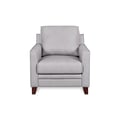 5313 STANTON CHAIR 9305S GREY LEATHER-SPLIT