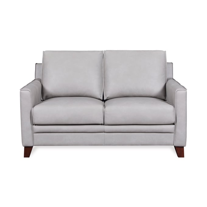 Leather Italia USA Cambria Grey Stanton Loveseat LIU-1444-5313-029305S