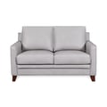 5313 STANTON LOVESEAT 9305S GREY LEATHER-SPLIT