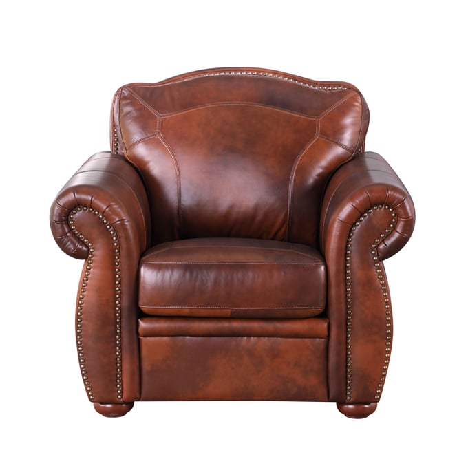 Leather Italia USA Cambria Marco Arizona Chair LIU-1444-6110-0104234