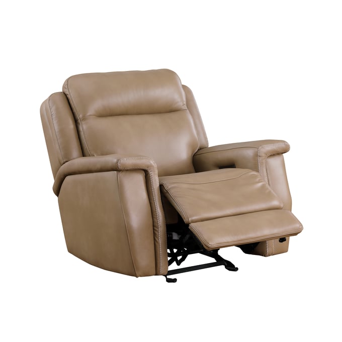 Leather Italia USA Cambria Saddle Fischer Glider Chair LIU-1444-EH2301G-011306LV