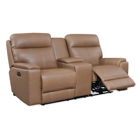 Leather Italia USA Cambria Tuscan Tan Bryant Loveseat