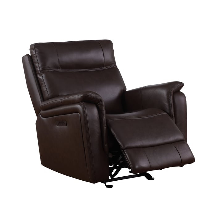 Leather Italia USA Cambria Tobacco Tiller Glider Chair LIU-1444-EH4857G-019273LV