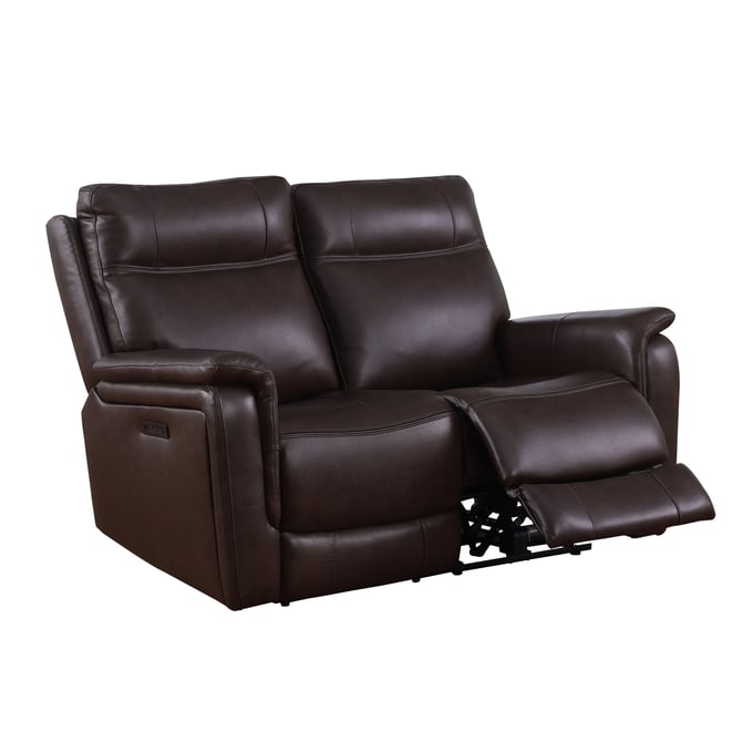 Leather Italia USA Cambria Tobacco Tiller Loveseat LIU-1444-EHZ4857-029273LV