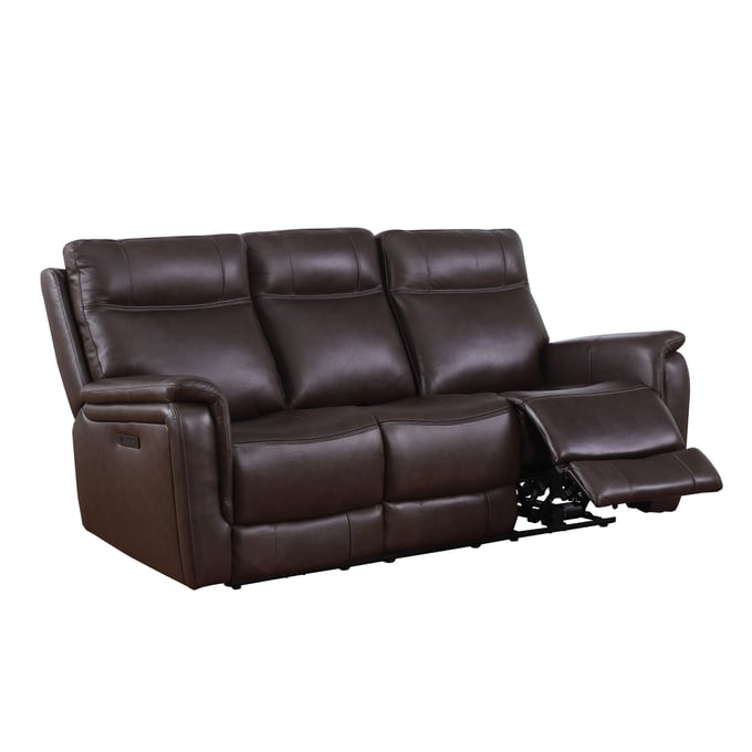 Leather Italia USA Cambria Tobacco Tiller Sofa LIU-1444-EHZ4857-039273LV