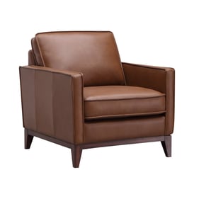 Leather Italia USA Georgetowne Saddle Weston Chair