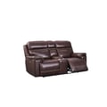 EH2394 FRESNO P2 CONSOLE LOVESEAT 1004LV BROWN