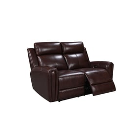 Leather Italia USA Royce Brown Loveseat