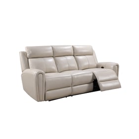 Leather Italia USA Royce Cream Sofa