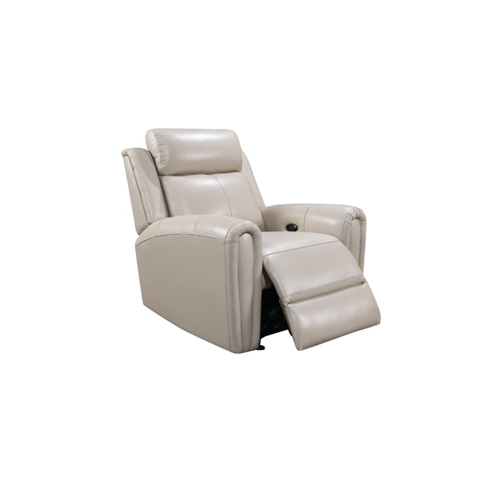 Leather Italia USA Royce Cream Glider Recliner LIU-1712-E3215G-017405LV