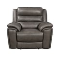 EHZ2314 DESTIN CHAIR - 2P and ZG 7138LV GREY LEATH