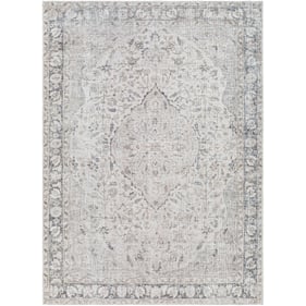 Livabliss Amelie Ivory Taupe Black Tan Navy Cream Machine Woven Rug - 87x63