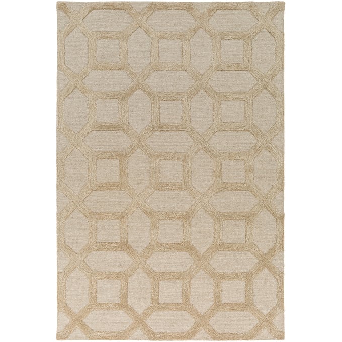 Livabliss Arise Light Beige Tan Handmade Rug - 108x72 AWRS2130-69