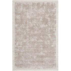 Livabliss Silk Route Taupe Viscose Handmade Rug - 36x24