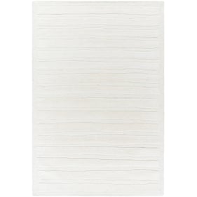 Livabliss Brook Off White Light Silver Handmade Rug - 90x60