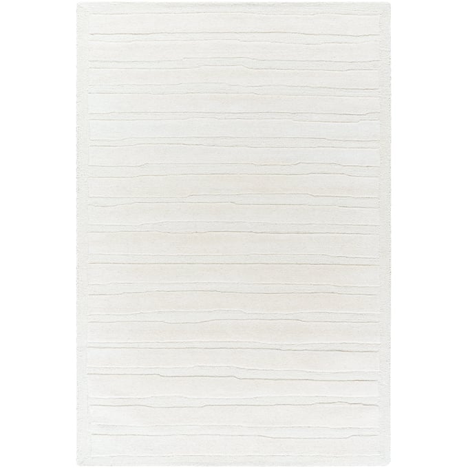 Livabliss Brook Off White Light Silver Handmade Rug - 90x60 BKO2324-576