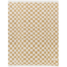 Livabliss Birmingham Ivory Tan Machine Woven Rug - 120x94