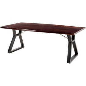 Livabliss Stavanger Brown Black Dining Table