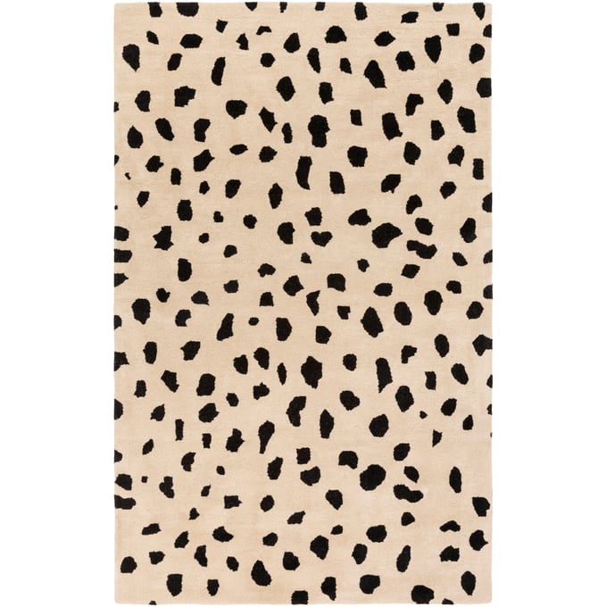 Livabliss Stella Khaki Black Handmade Rug - 156x108 STLA2443-913