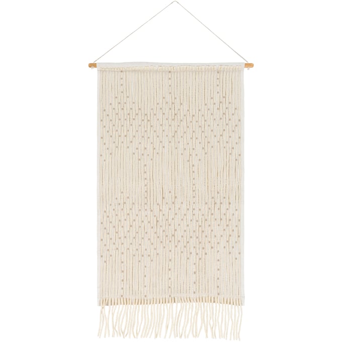 Livabliss Amare Ivory Cream Taupe Wall Hanging AAE1001-2436