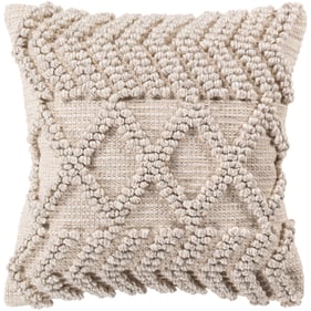 Livabliss Anders Light Beige Taupe Down Pillow - 22x22