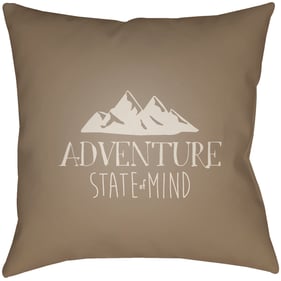 Livabliss Adventure III Nickel Accent Pillow Cover - 20x20