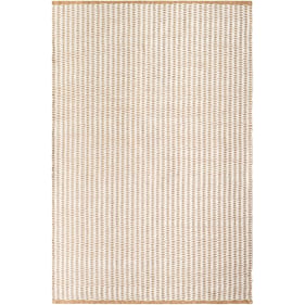 Livabliss Ahlat Mustard Cream Wool Handmade Rug - 45x27