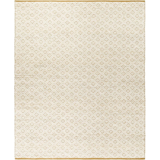 Livabliss Ahlat Transitional Mustard Cream Handmade Rug - 96x30 AHT2301-268